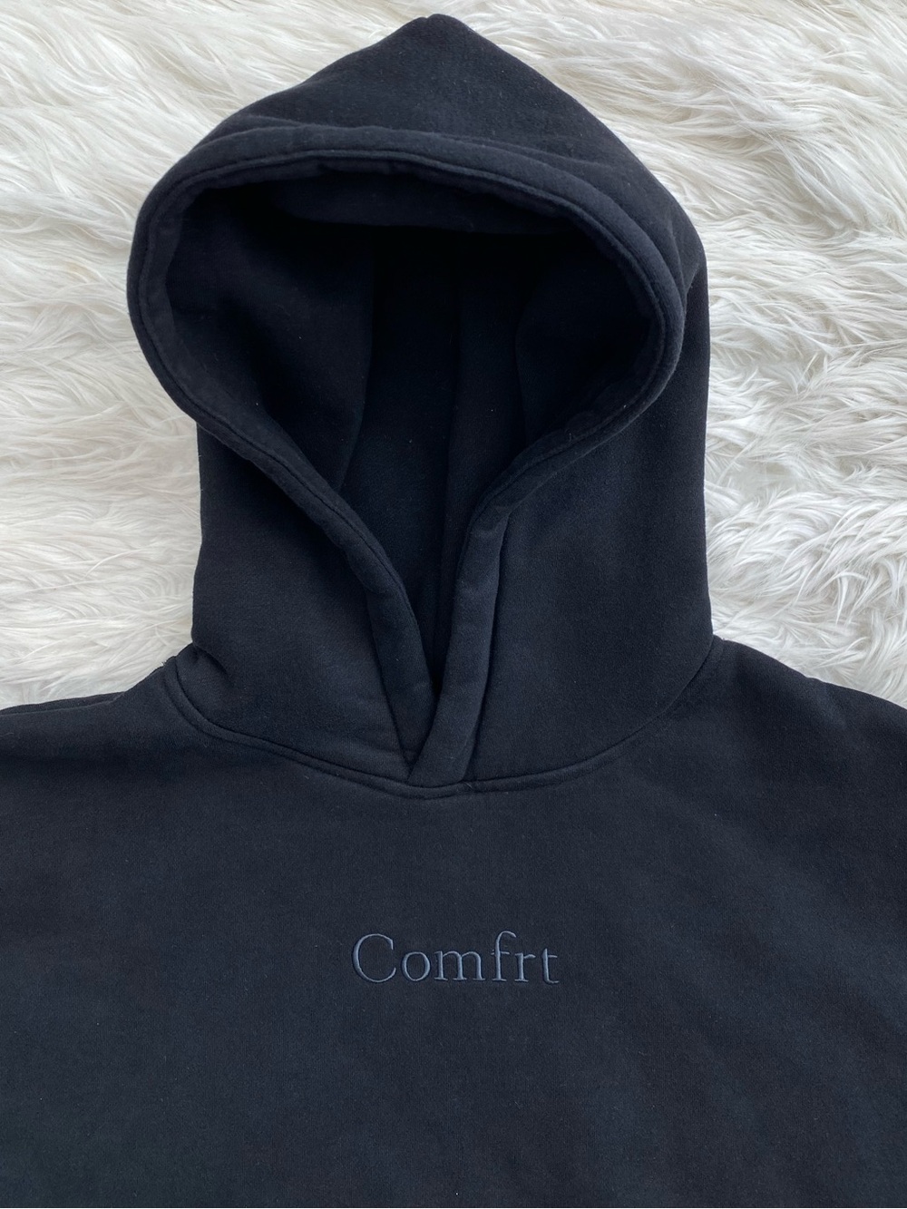 Comfrt | Black Signature Hoodie & Sweatpant Set - Picture 6 of 15
